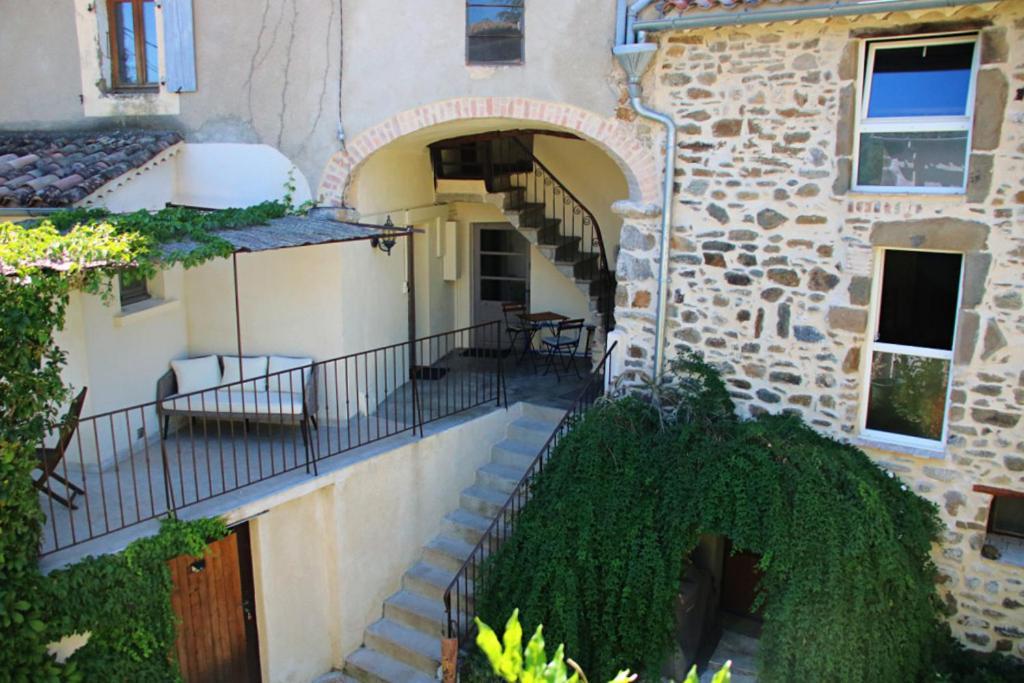 La Ferme Ranc - Gite Le Cosy Gagnières Exteriör bild