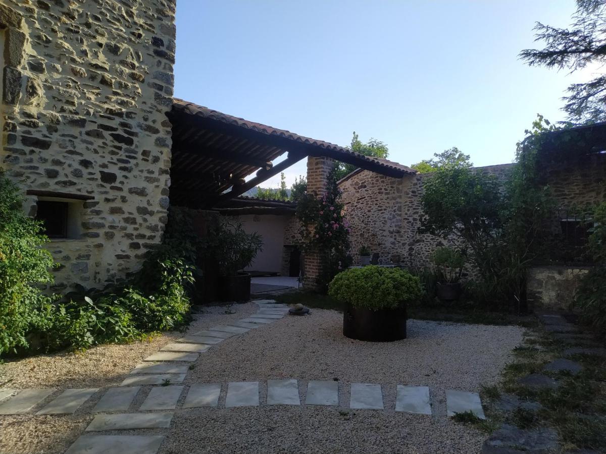 La Ferme Ranc - Gite Le Cosy Gagnières Exteriör bild